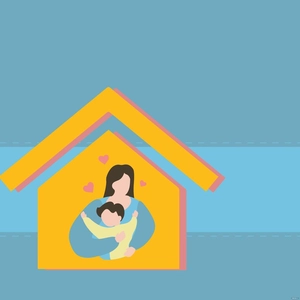 National Adoption Day Banner Background