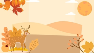 Orange Pastel Background