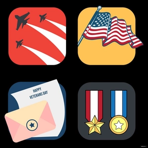 Veterans Day Celebration Vector