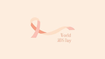 Free World AIDS Day Design Background Template to Edit Online
