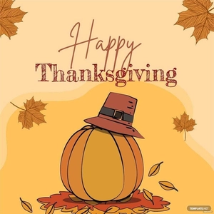 Thanksgiving Day Drawing Vector