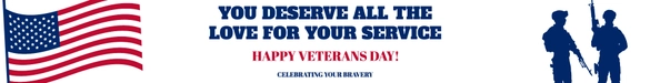 Veterans Day Website Banner