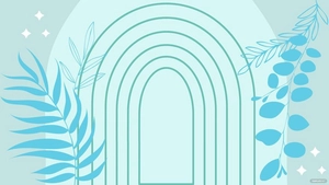 Pastel Blue And Green Background