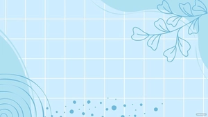 Pastel Blue Grid Background