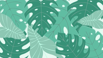 Free Pastel Leaves Background Template to Edit Online