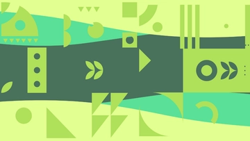 Free Green Abstract Background Template to Edit Online