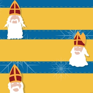 Saint Nicholas Day Banner Background