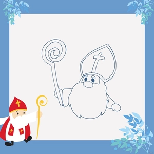 Saint Nicholas Day Drawing Background