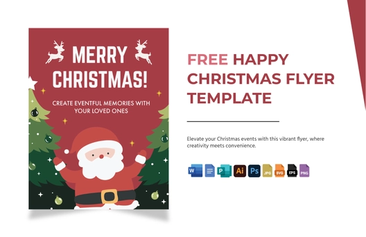 Happy Christmas Flyer