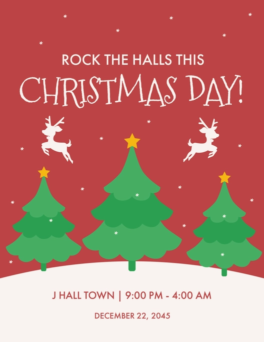 Party Christmas Flyer