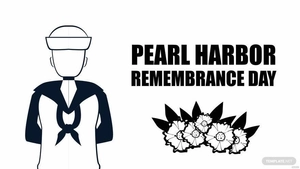 National Pearl Harbor Remembrance Day Drawing Background
