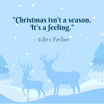 Free Christmas Quote Vector Template to Edit Online