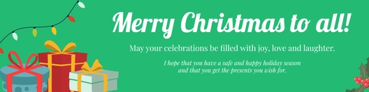 Christmas Linkedin Banner
