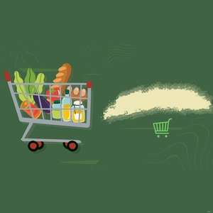 Green Monday Vector Background