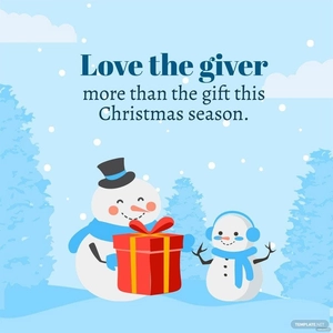 Christmas Message Vector