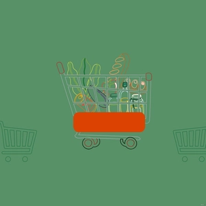 Green Monday Drawing Background