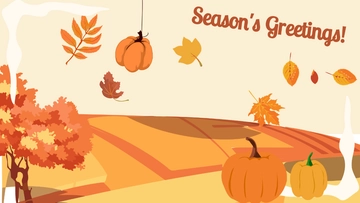 Free Vintage Fall Background Template to Edit Online
