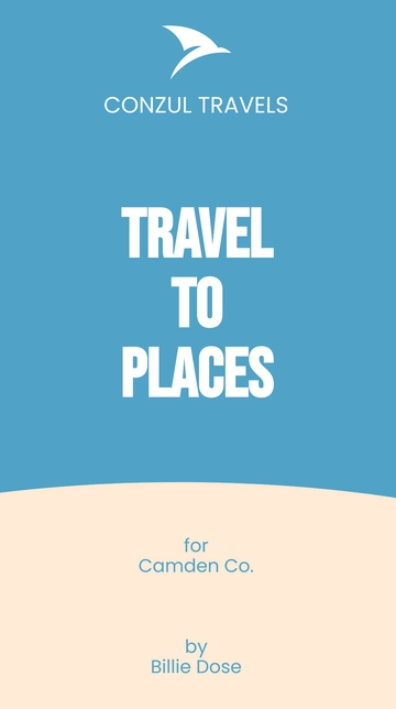 Free Travel Agency Mobile Presentation Template to Edit Online