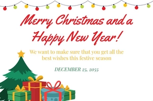 Happy Christmas Banner