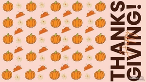 Thanksgiving Day Pattern Background