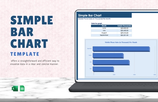 Simple Bar Chart Template Simple Bar Chart Template