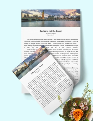 Sample Narrative Report Template