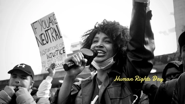 Free Human Rights Day Image Background Template to Edit Online