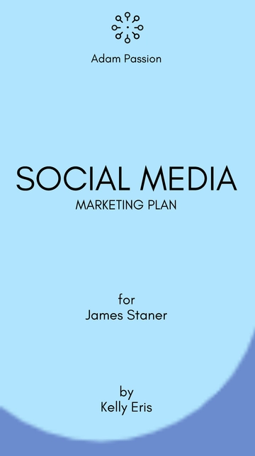 Free Social Media Marketing Mobile Presentation Template to Edit Online