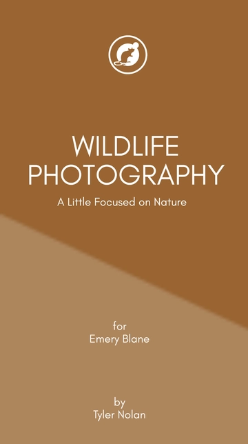 Free Photography Mobile Presentation Template to Edit Online
