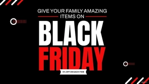 Black Friday Flyer Background