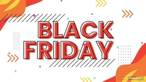 Black Friday Colorful Background