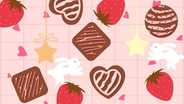 Free Cute Girly Background Template to Edit Online