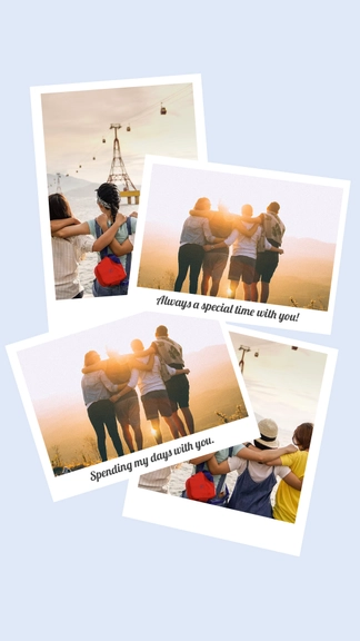 Special Moment Polaroid Template