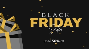 Black Friday Gold Background