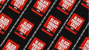 Black Friday Pattern Background