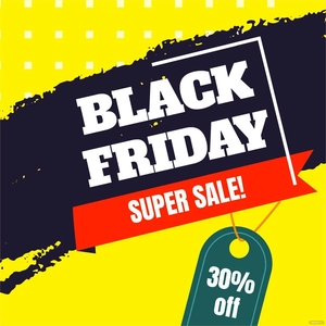 Black Friday Design Vector