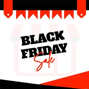Black Friday Border Vector