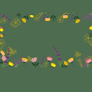 Floral Girly Background