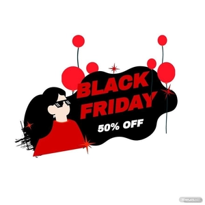 Black Friday Design Clipart