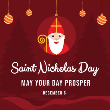 Saint Nicholas Day Whatsapp Post