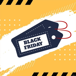 Black Friday Logo Vector