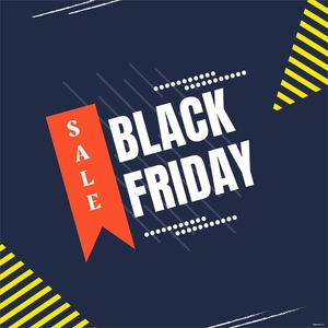 Black Friday Sign Vector