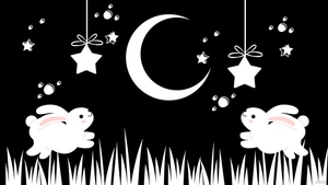 Black And White Girly Background