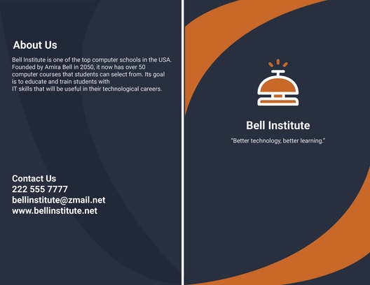 Computer Institute Brochure