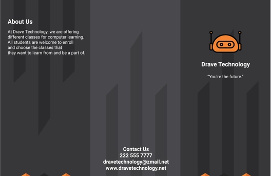 Computer Class Brochure