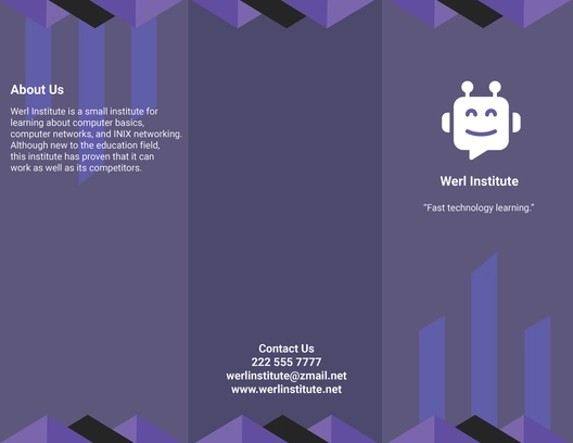 Creative Computer Institute Brochure