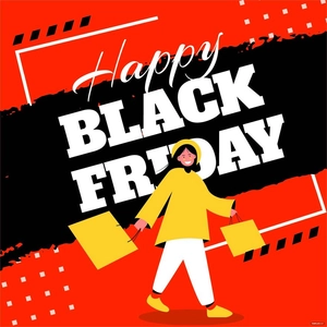 Happy Black Friday Vector