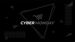 Cyber Monday Black Background