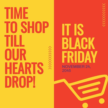 Free Black Friday Instagram post Template to Edit Online