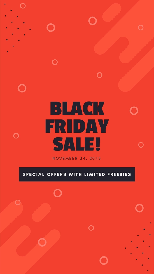 Black Friday Instragram Story